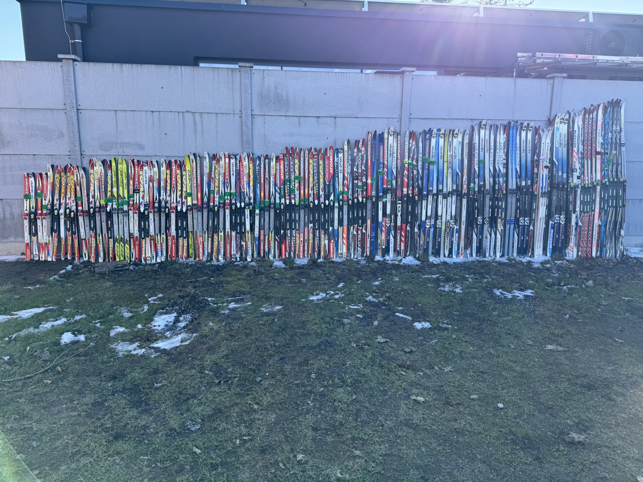 118x cross-country skis -package