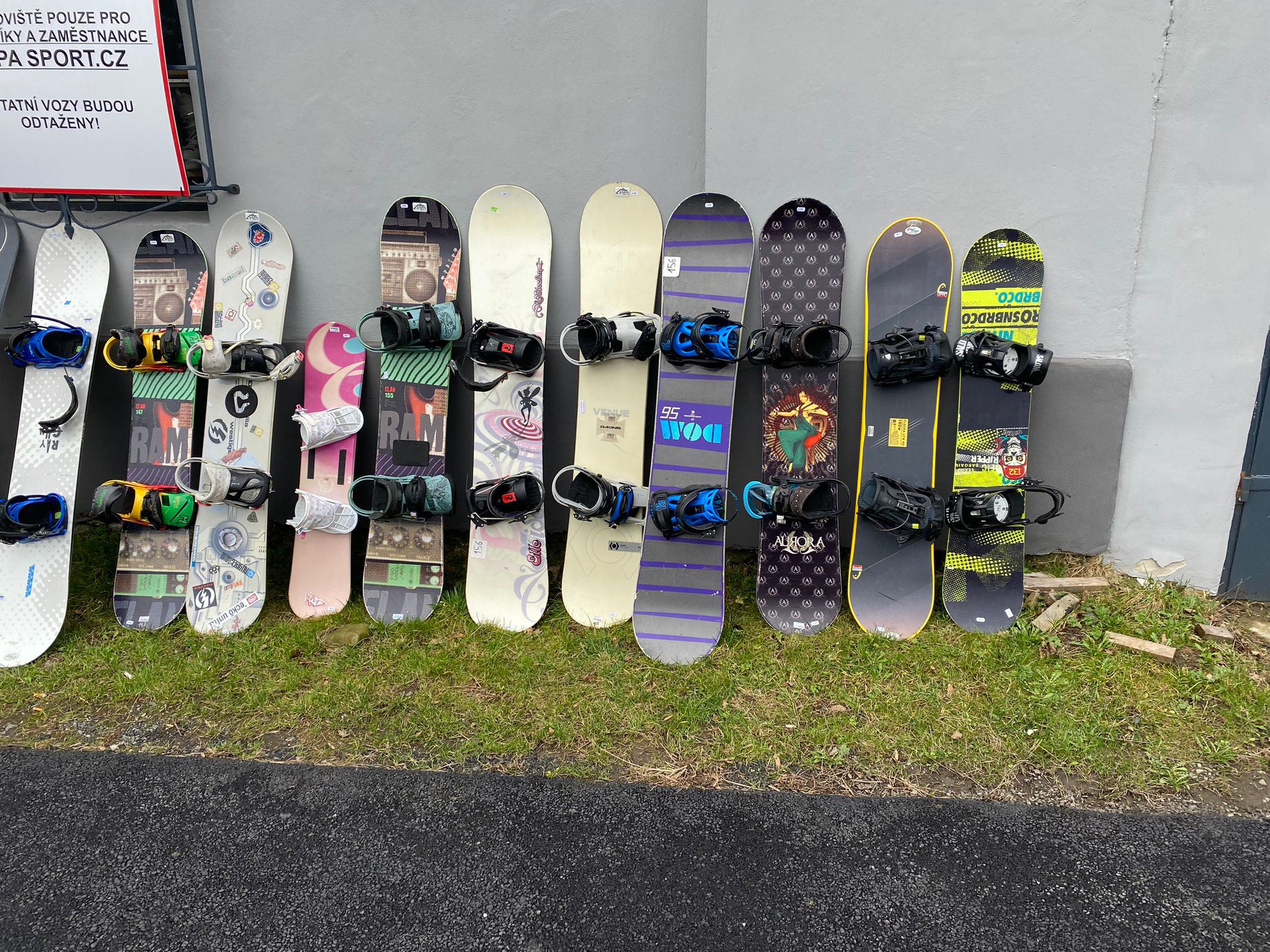 35x SNB  with bindings