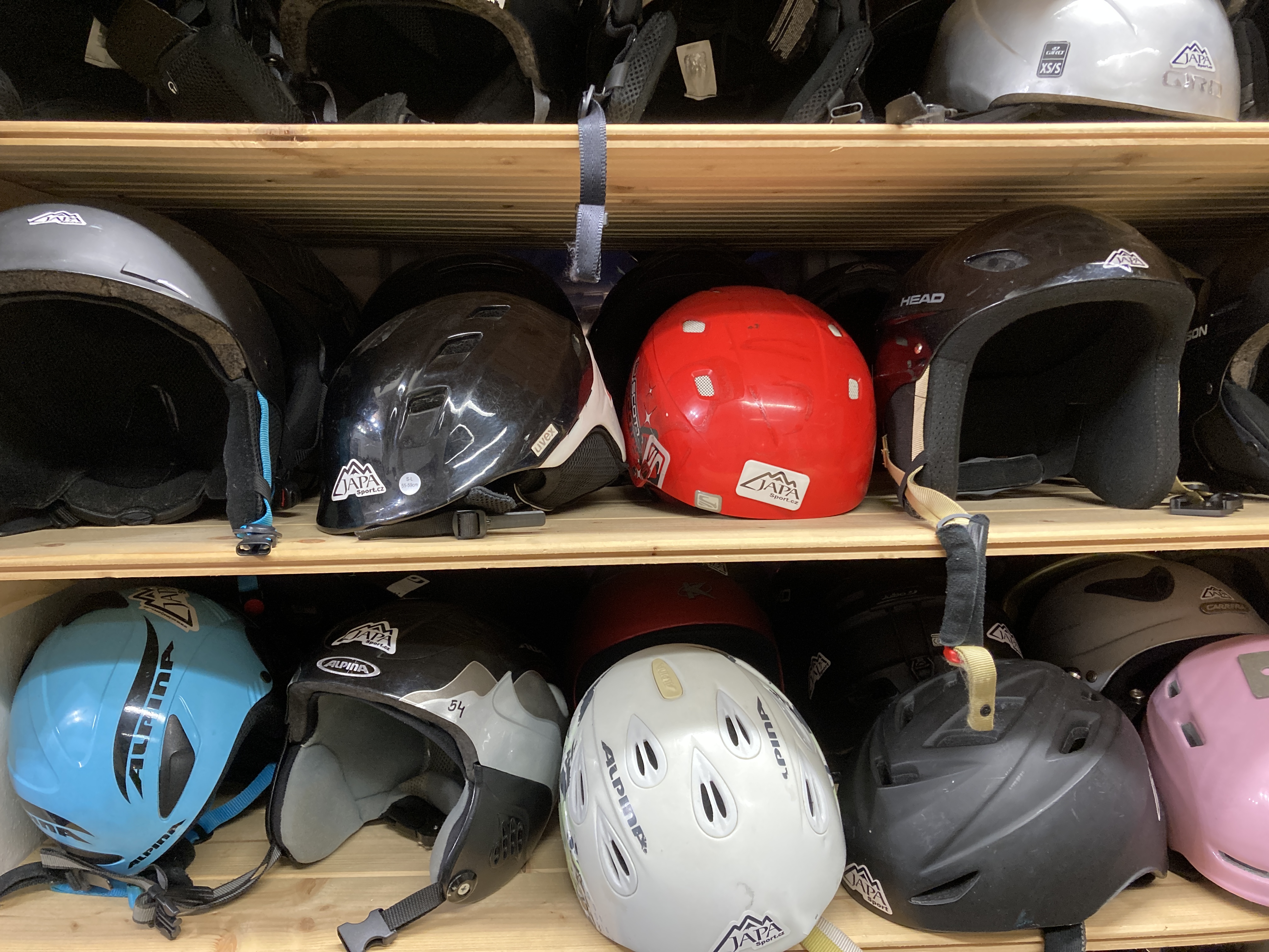100x cheap used helmets