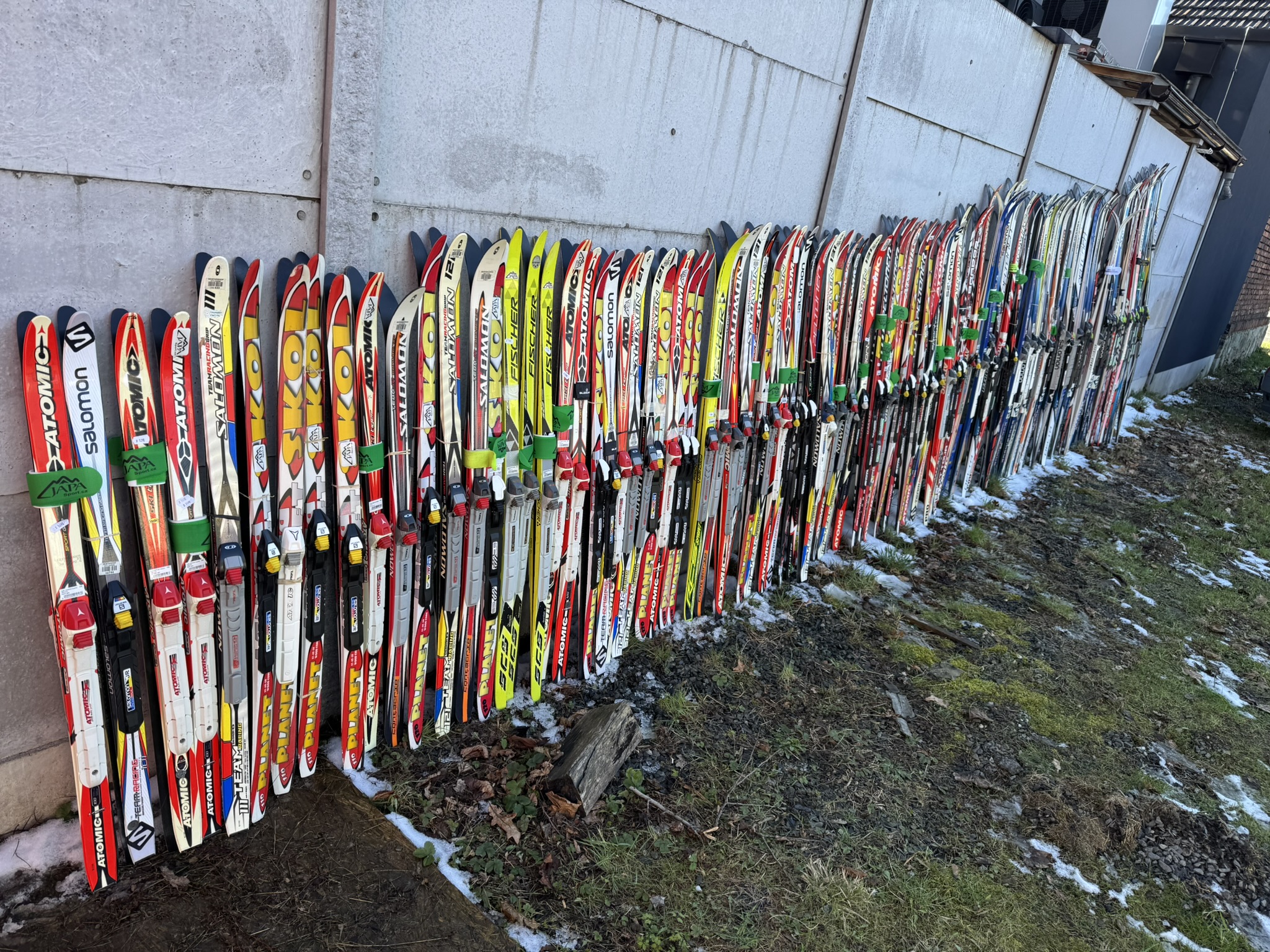 118x cross-country skis -package