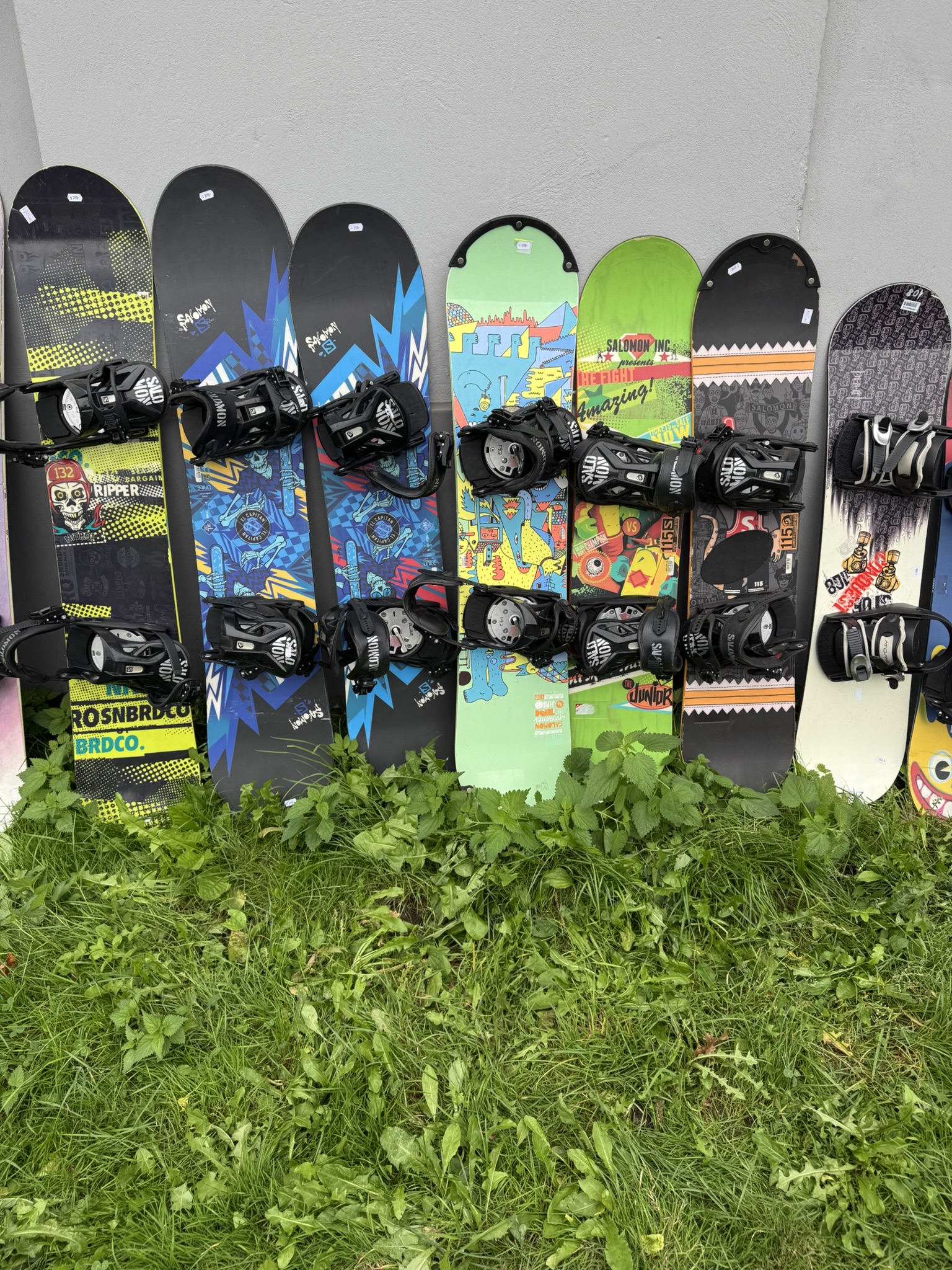 14x SNB  with bindings