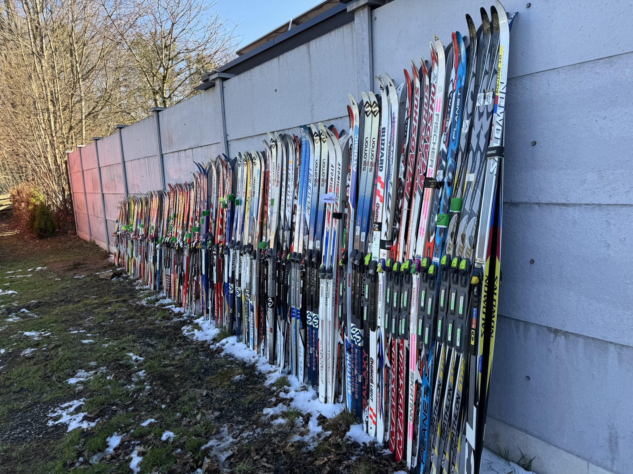 118x cross-country skis -package