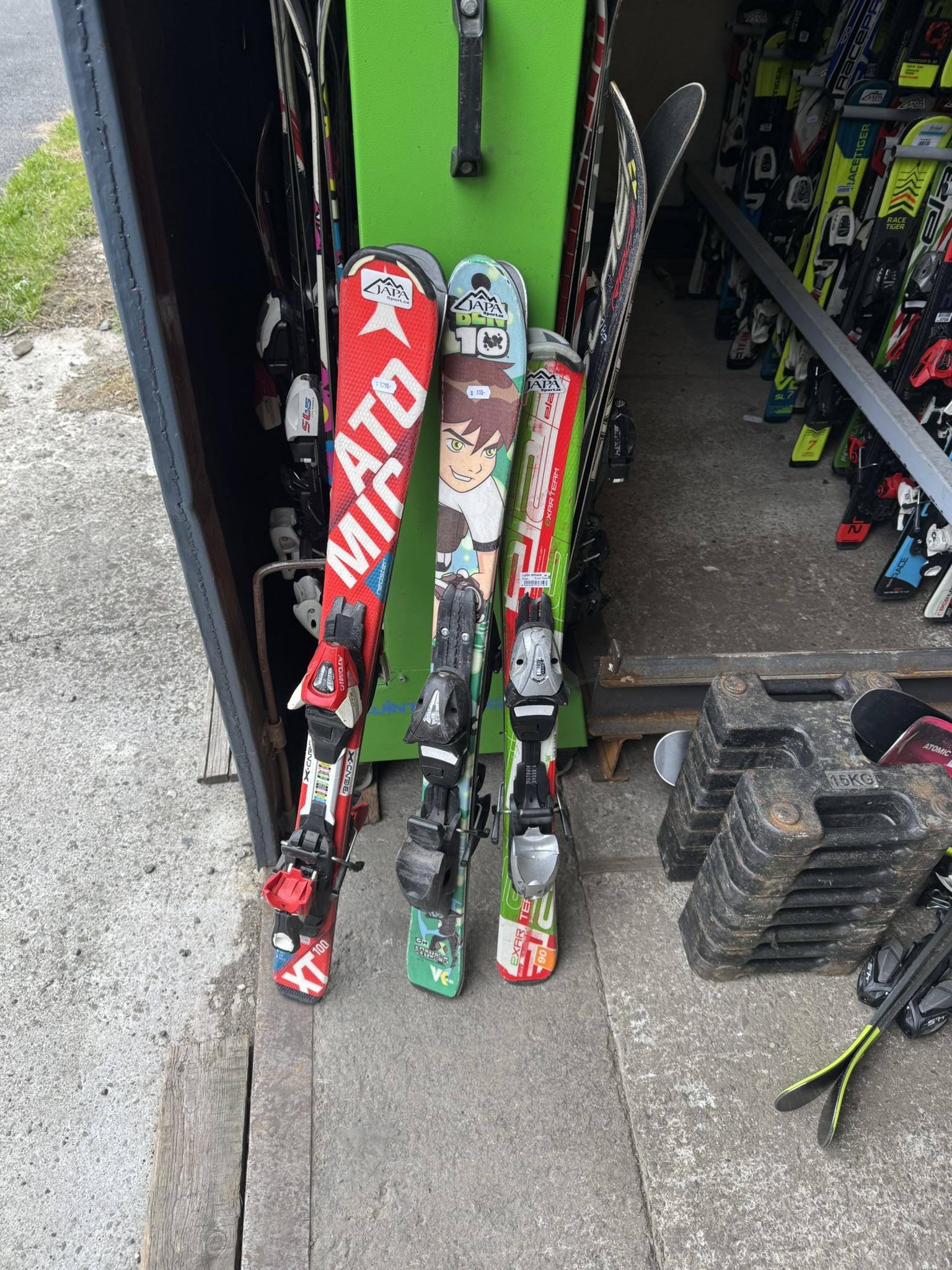 80x kids skis-package no. 5