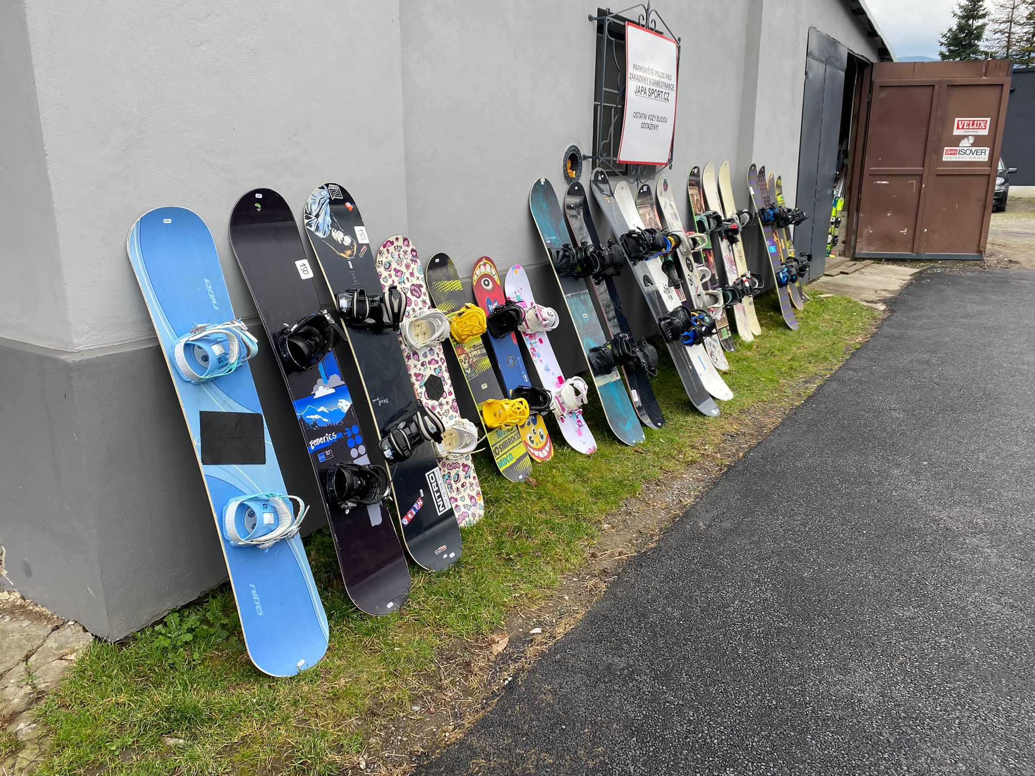 35x SNB  with bindings