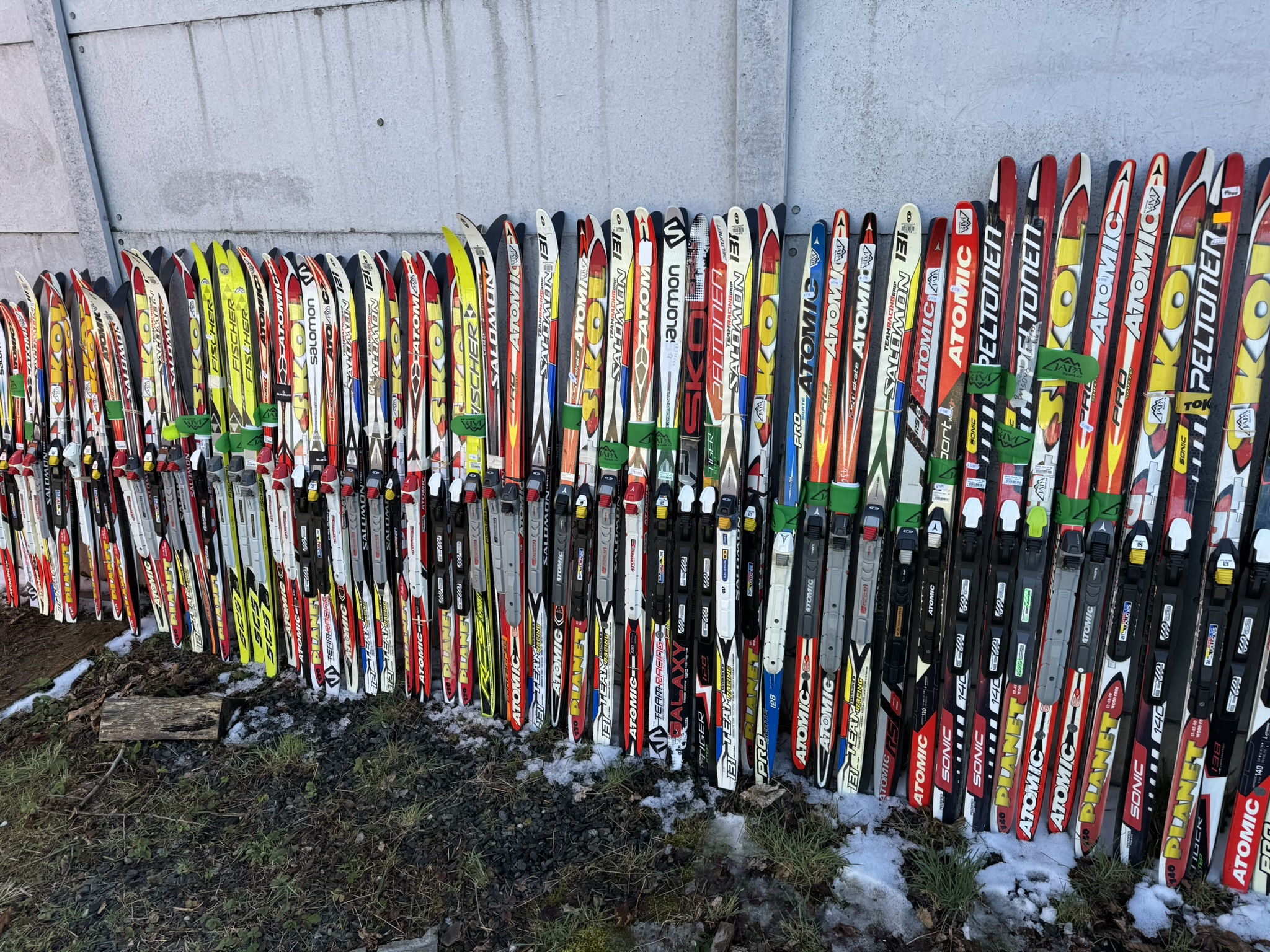 118x cross-country skis -package