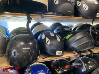 50x used helmets