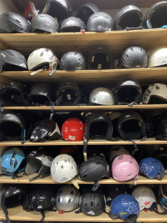 100x cheap used helmets